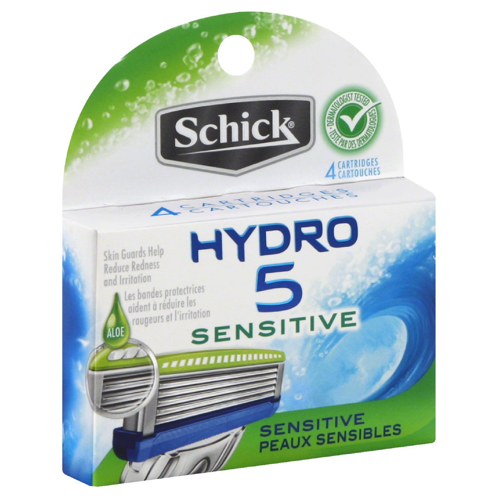 SCHICK HYDRO 5 CARTRIDGES SENS 4,SCHICKS,OxKom