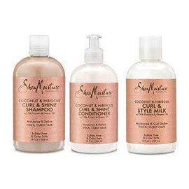 Shea Moisture Coconut & Hibiscus Curl & Shine Combo,SheaMoisture,OxKom