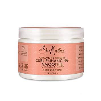 Shea Moisture Coconut & Hibiscus  Curl & Style Milk & Curl Enhancing Smoothie,SheaMoisture,OxKom