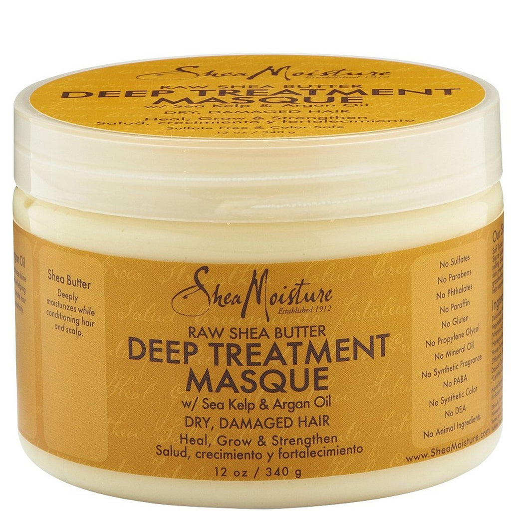 Shea Moisture Raw Shea Butter Deep Treatment Masque 12 Oz,SheaMoisture,OxKom
