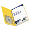Side Opening PressGuard Report Cover, Prong Fastener, Letter, Yellow,SMEAD MANUFACTURING CO.,OxKom