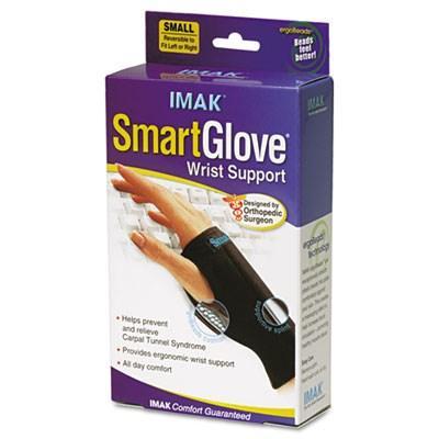 SmartGlove Wrist Wrap, Small, Black,IMAK PRODUCTS,OxKom