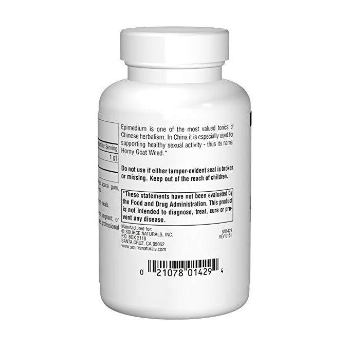 Source Naturals Horny Goat Weed 1000 mg 30 Tablet,Source Naturals,OxKom