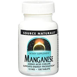 Source Naturals Manganese 10 mg 100 Tablet,Source Naturals,OxKom