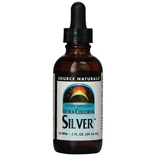 Source Naturals Ultra Colloidal Silver 10 Ppm 2 Fl. Oz. Liquid,Threshold Enterprises,OxKom