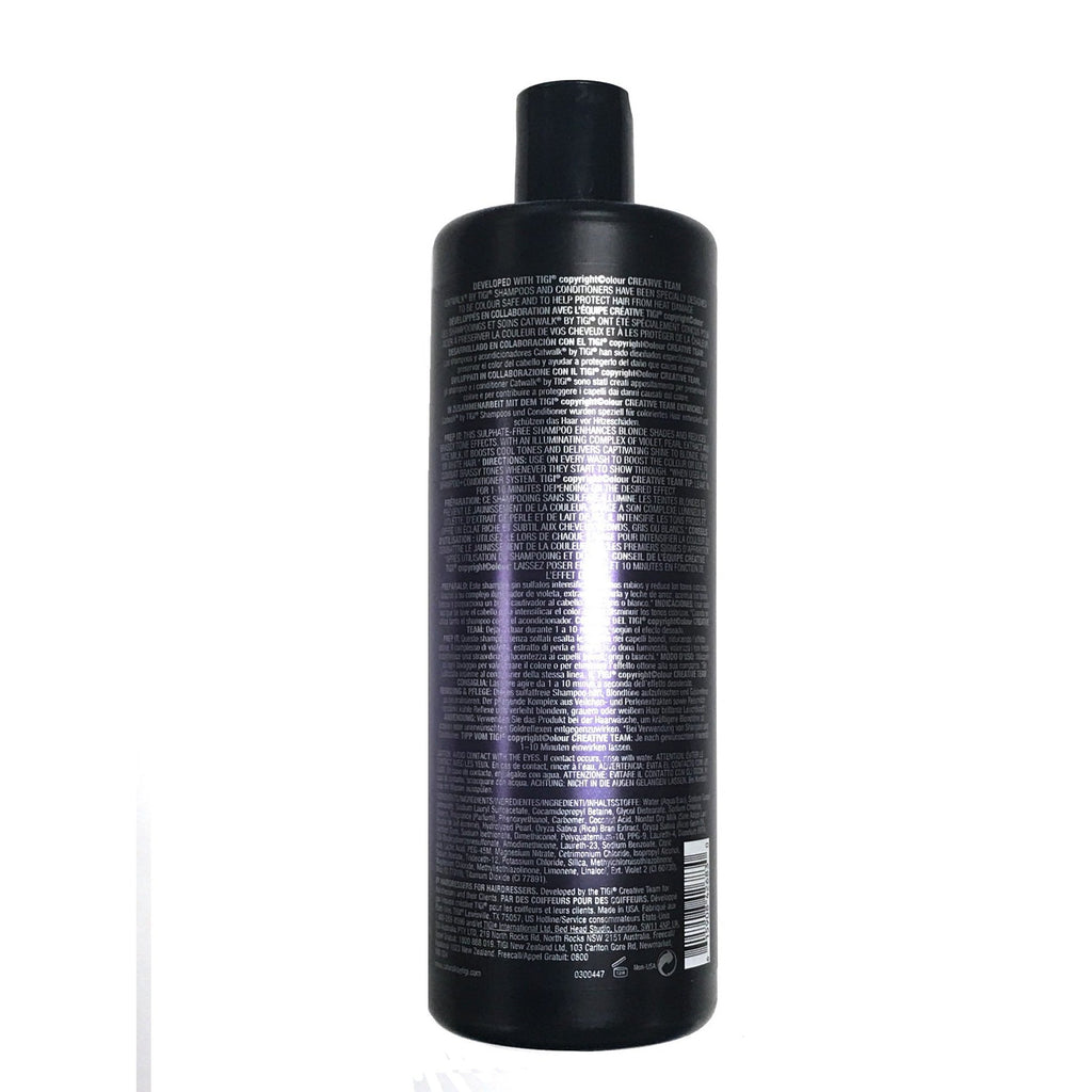 Tigi Catwalk Fashionista Violet Shampoo for Unisex, 25.36 Ounce,TIGI,OxKom