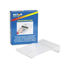 VICTOR TECHNOLOGIES, L Angled Acrylic Calculator Stand 9 x 11 x 2,VICTOR TECHNOLOGIES,OxKom