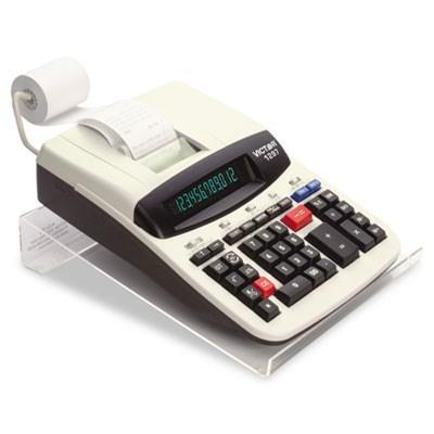 VICTOR TECHNOLOGIES, L Angled Acrylic Calculator Stand 9 x 11 x 2,VICTOR TECHNOLOGIES,OxKom