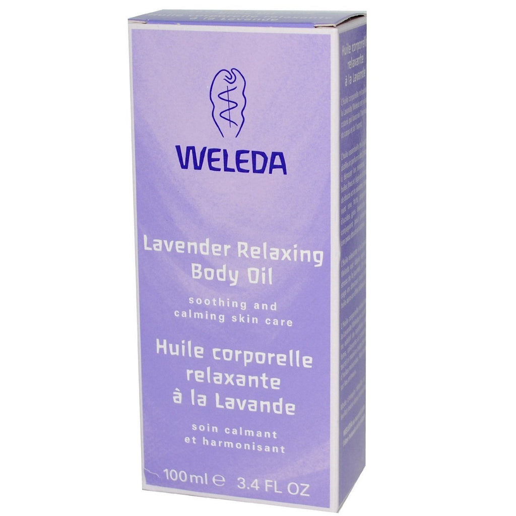 Weleda Relaxing Body Oil Lavender - 3.4 fl oz,WELEDA,OxKom