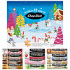 ChapStick Lip Balm Holiday Advent Calendar 12-Pack – Classic Original + 11 Flavored Lip Moisturizers, .15 Oz Ea