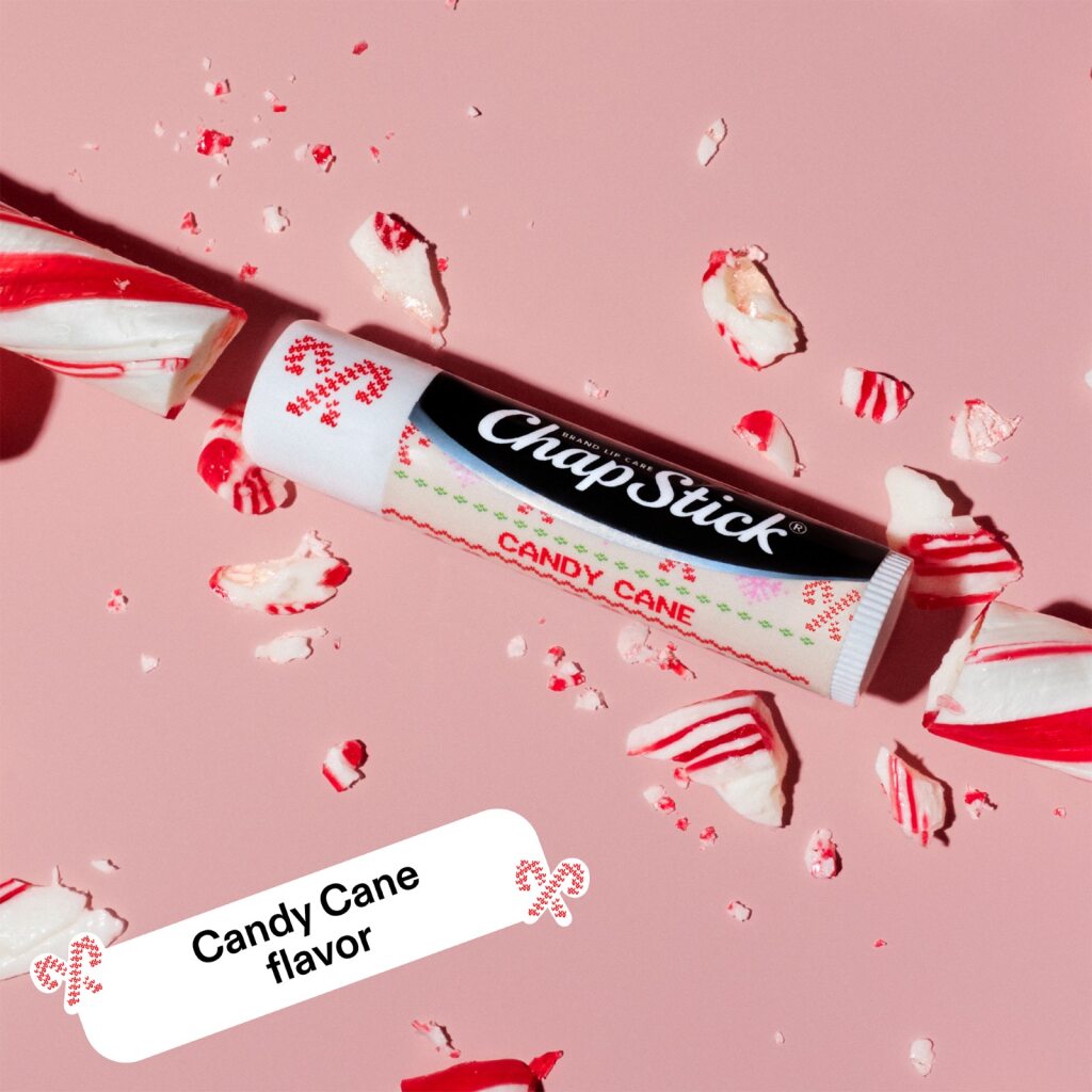 ChapStick Cozy Comforts Holiday Lip Balm 6-Pack, Stocking Stuffer