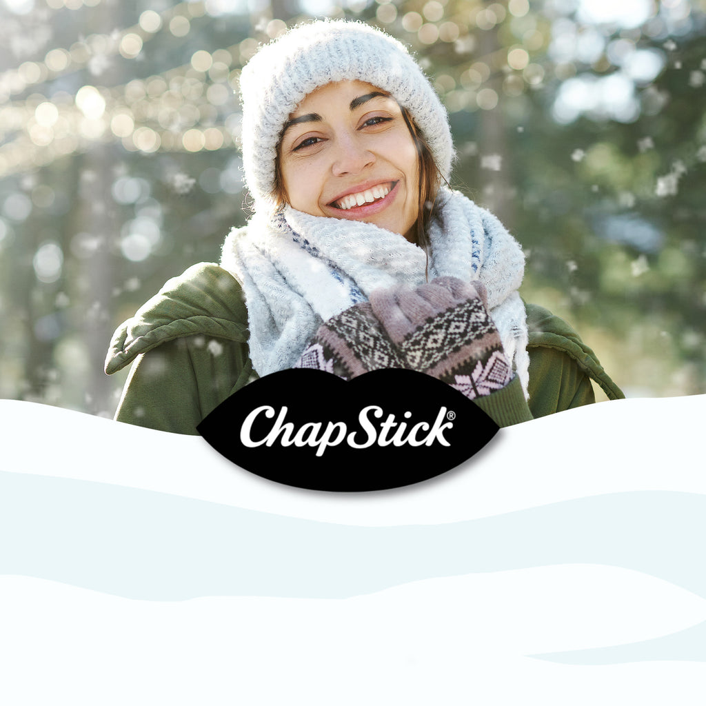 ChapStick Lip Balm Holiday Advent Calendar 12-Pack – Classic Original + 11 Flavored Lip Moisturizers, .15 Oz Ea