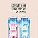 Suave Antiperspirant Deodorant for Women, Fresh & Powder Variety 2-Pack – Anti-Staining Invisible Solid Sticks, Talc-Free, 2.6 Oz Ea