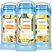 Suave Antiperspirant Deodorant for Women Variety 3-Pack – Tropical Paradise, Mango & Citrus + Everlasting Sunshine, Anti-Staining Invisible Solid, Talc-Free, 2.6 Oz Ea