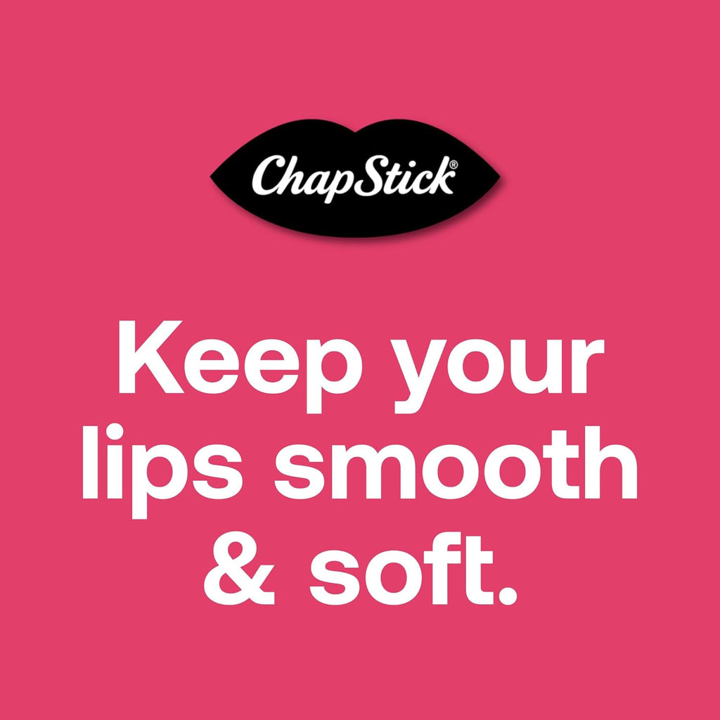 ChapStick Lip Moisturizer, Raspberry Sorbet, 12-Pack – Bulk Lip Balm, Luscious & Sweet, 0.15 Oz Ea