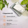 Alaffia Good Soap Peppermint (4 Bars) – Long-lasting, triple-milled soap made with fair trade shea butter. Peppermint scent, gentle for daily use.