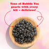 Pocas Bubble Tea Kit, Taro 2-Pack – Instant Milk Tea Powder with Authentic Tapioca Pearls for Instant Bubble Tea, 10 Kits