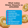 Simply Desserts Banana, Butterscotch & Lemon Instant Pudding, Sugar-Free, Variety 6-Pack–Healthy Dessert, Vegan & Diabetic-Friendly, Kosher,1.7 Oz Ea