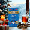 Twinings Holiday Sweet & Spicy Tea Variety 2-Pack – Caffeinated Christmas Tea and Caffeine-Free Winter Spice Herbal, Christmas Gift, 20 Tea Bags Ea
