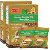 Pocas Honey Ginger Tea—Instant Powder Packets with Mint & Ginger Honey Crystals Tea, Non-GMO/Gluten Free/Caffeine Free Tea, 20 Count (Pack of 2)