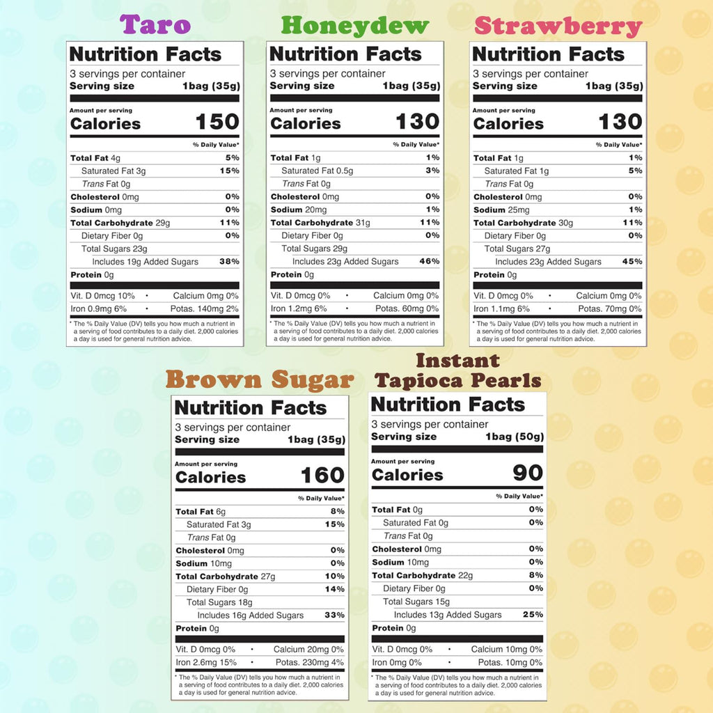 Pocas Bubble Tea Kit, Honeydew 2-Pack – Instant Milk Tea Powder with Authentic Tapioca Pearls for Instant Bubble Tea, 10 Kits