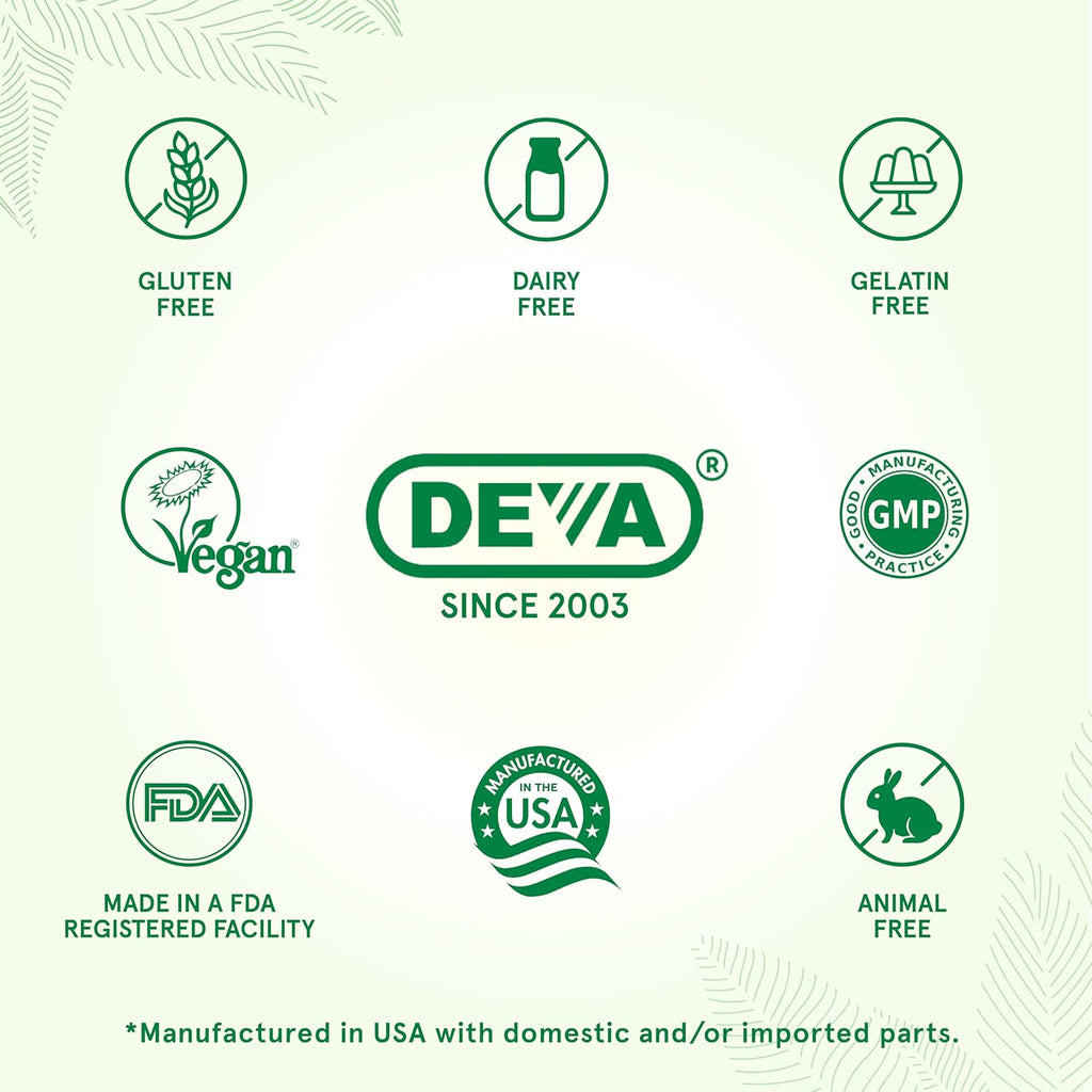 DEVA Vegan Tributyrin Supplement - Butyrate Precursor, Gut Barrier Support, 500 MG Vegan Capsules, Leaky Gut Support, 90 Count (Pack of 2)