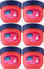 Vaseline Lip Therapy Rosy Lips Mini - Pure Petroleum Jelly, Advanced Moisture, Light Rose Fragrance, Sheer Tint, Pack of 6 (0.25 oz each)