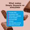 Simply Desserts Chocolate Instant Pudding, Sugar-Free, 6-Pack – Healthy Dessert, Keto Snacks, Vegan & Diabetic-Friendly, Kosher, 1.7 Oz Ea