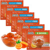 Simply Desserts Sugar-Free Orange Jel, 6-Pack – Vegan Dessert, Keto Snacks, Diabetic Friendly & Kosher, 1.7 Oz Ea