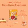 MONK FRUIT IN THE RAW Zero-Calorie Sugar Substitute Packets - Natural Monk Fruit Sweetener Powder, No Erythritol, Plant-Based Keto Sweetener, Diabetic Friendly, 40 Packets Ea (Pack of 2)