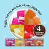 Simply Desserts Sugar-Free Jel Variety 12-Pack (Raspberry, Peach, Orange,Strawberry)-Vegan Dessert, Keto Snacks, Diabetic Friendly & Kosher, 1.7 Oz Ea