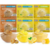 Simply Desserts Banana, Butterscotch & Lemon Instant Pudding, Sugar-Free, Variety 6-Pack–Healthy Dessert, Vegan & Diabetic-Friendly, Kosher,1.7 Oz Ea