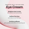 Mad Hippie Eye Cream - Anti-Aging Under Eye Cream for Dark Circles and Puffiness with Niacinamide, with Skin-Brightening Vitamin C, 0.5 Oz