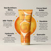 Mad Hippie Body Sunscreen SPF 40, Ultra Sheer Mineral Lotion with Zinc Oxide, Antioxidant Sun Protection, Fragrance-Free, Reef Safe, 4 Oz