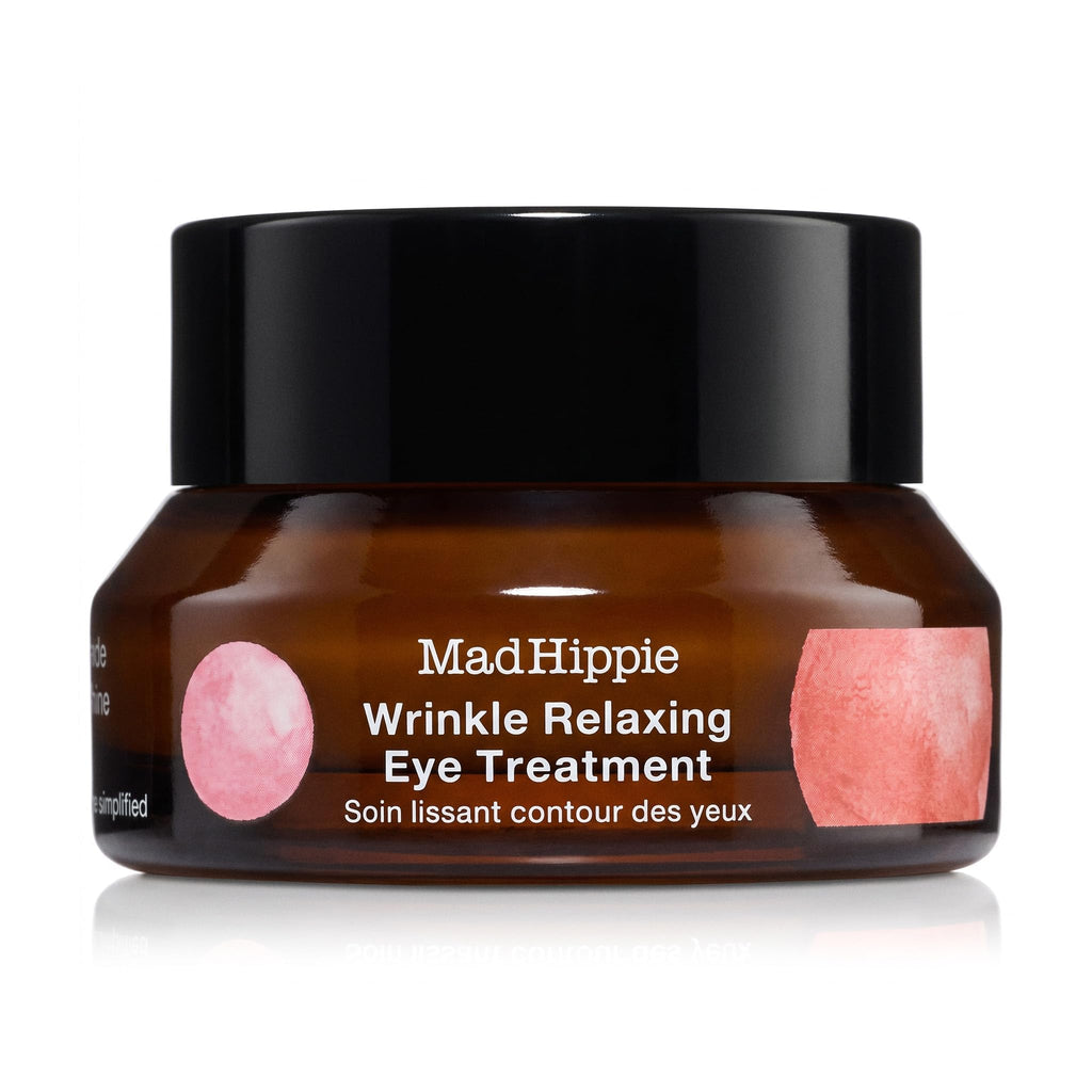 Mad Hippie Wrinkle Relaxing Eye Treatment – Under Eye Cream with Advanced Neuropeptides + Rejuvenating Peptides for Smoother, Brighter Skin, 0.5 Oz