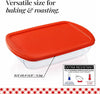 Ôcuisine Borosilicate Casserole Dish with Lid, XL (5.2 Quart)