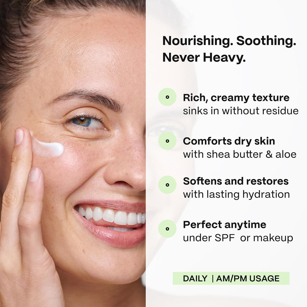 Mad Hippie Face Cream & Cream Cleanser Skin Care Set - Face Lotion for Women/Men with Niacinamide, Matrixyl Peptide Complex + Hydrating Facial Cleanser with Organic Jojoba Oil (2 Piece Set)