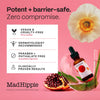 Mad Hippie Travel Face Serum Set – Skin-Brightening Vitamin C + Firming Super A Retinol, Day & Night Dual Pack, 0.5 Oz Ea