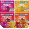 Simply Desserts Sugar-Free Jel 4-Pack (Raspberry, Peach, Orange, Strawberry) – Vegan, Keto, Diabetic-Friendly, Kosher Snack, 1.7 Oz Each