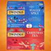 Twinings Holiday Sweet & Spicy Tea Variety 2-Pack – Caffeinated Christmas Tea and Caffeine-Free Winter Spice Herbal, Christmas Gift, 20 Tea Bags Ea