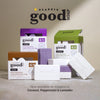 Alaffia Good Soap Coconut (4 Bars) – Long-lasting, triple-milled soap made with fair trade shea butter. Coconut scent, gentle for daily use.