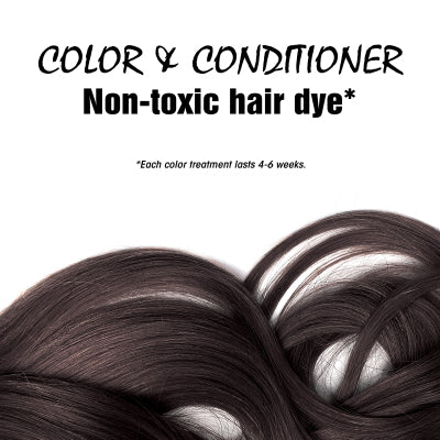 Light Mountain Henna Hair Color & Conditioner, Black, Organic Henna Leaf Powder, Chemical-Free, Semi-Permanent Hair Dye, 4 oz (Pack of 2)
