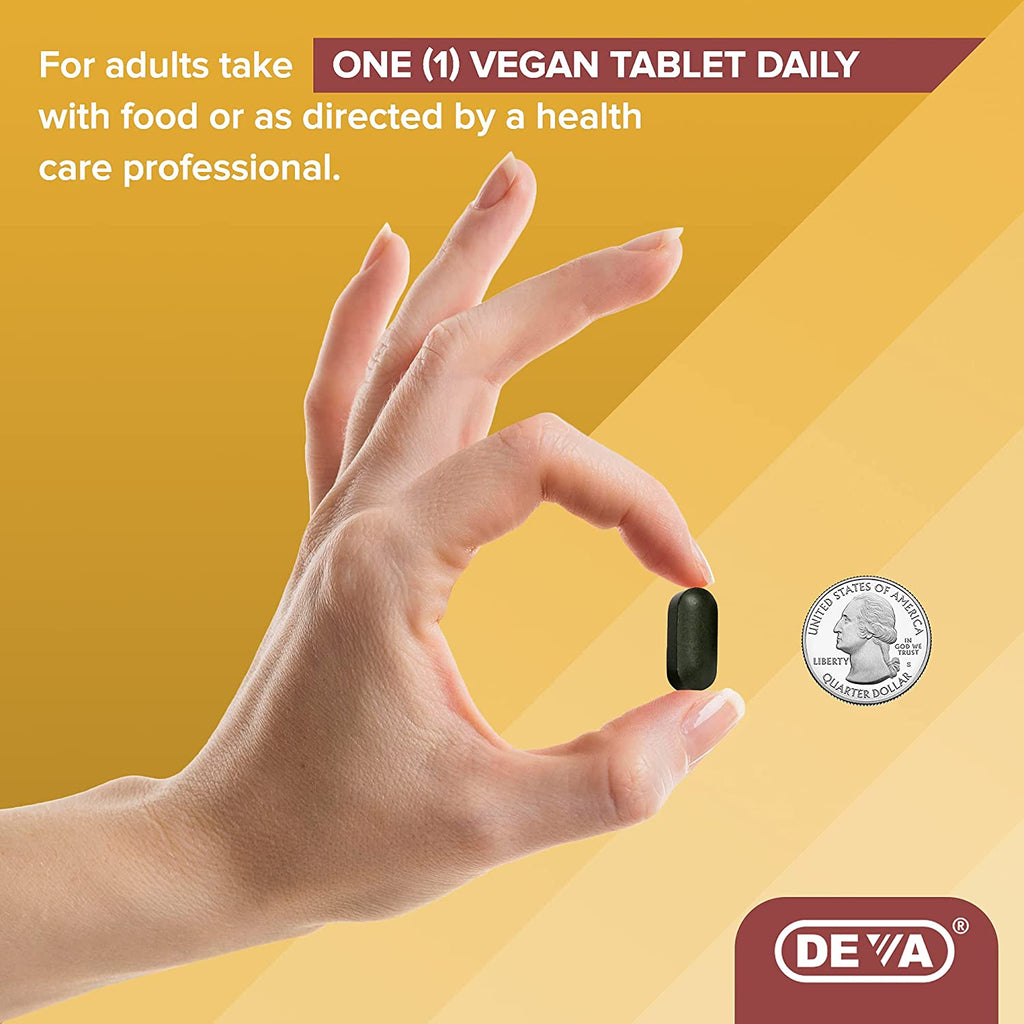 Deva Vegan Multivitamin And Mineral Supplement - 90 Coated Tablets