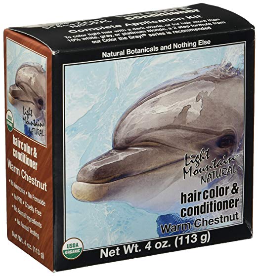 Light Mountain Color - Organic - Warm Chestnut - 4 oz