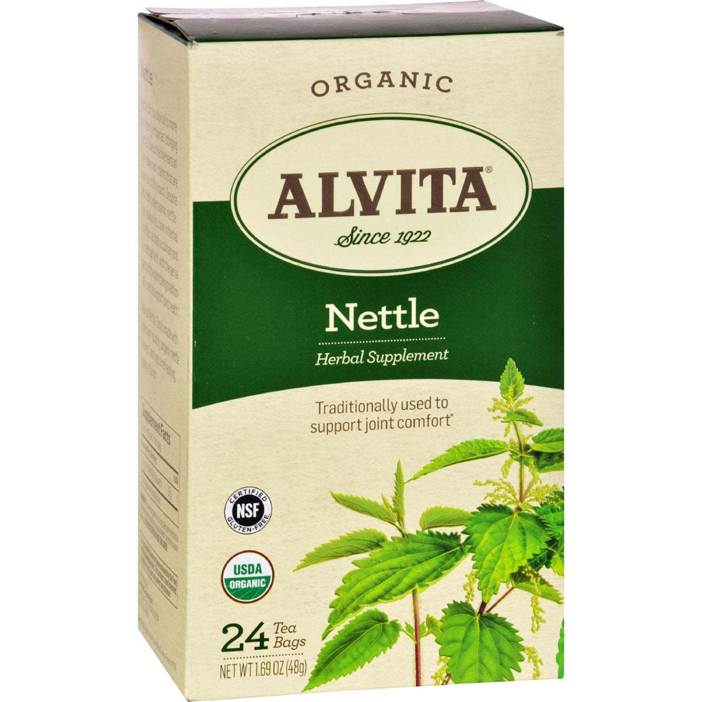 Alvita Teas Organic Herbal Tea Bags - Nettle Leaf - 24 Bags,ALVITA,OxKom