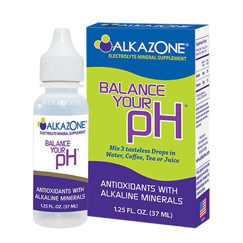AlkaZone Alkaline Booster Drops with Antioxidant - 1.2 fl oz,ALKAZONE,OxKom
