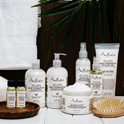 Shea Moisture 100% Virgin Coconut Oil Daily Hydration Conditioner 13oz