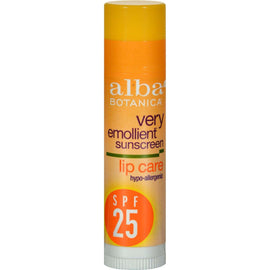 Alba Botanica Very Emollient Sunblock Lipcare Spf 25 - 0.15 Oz,Alba Botanico,OxKom