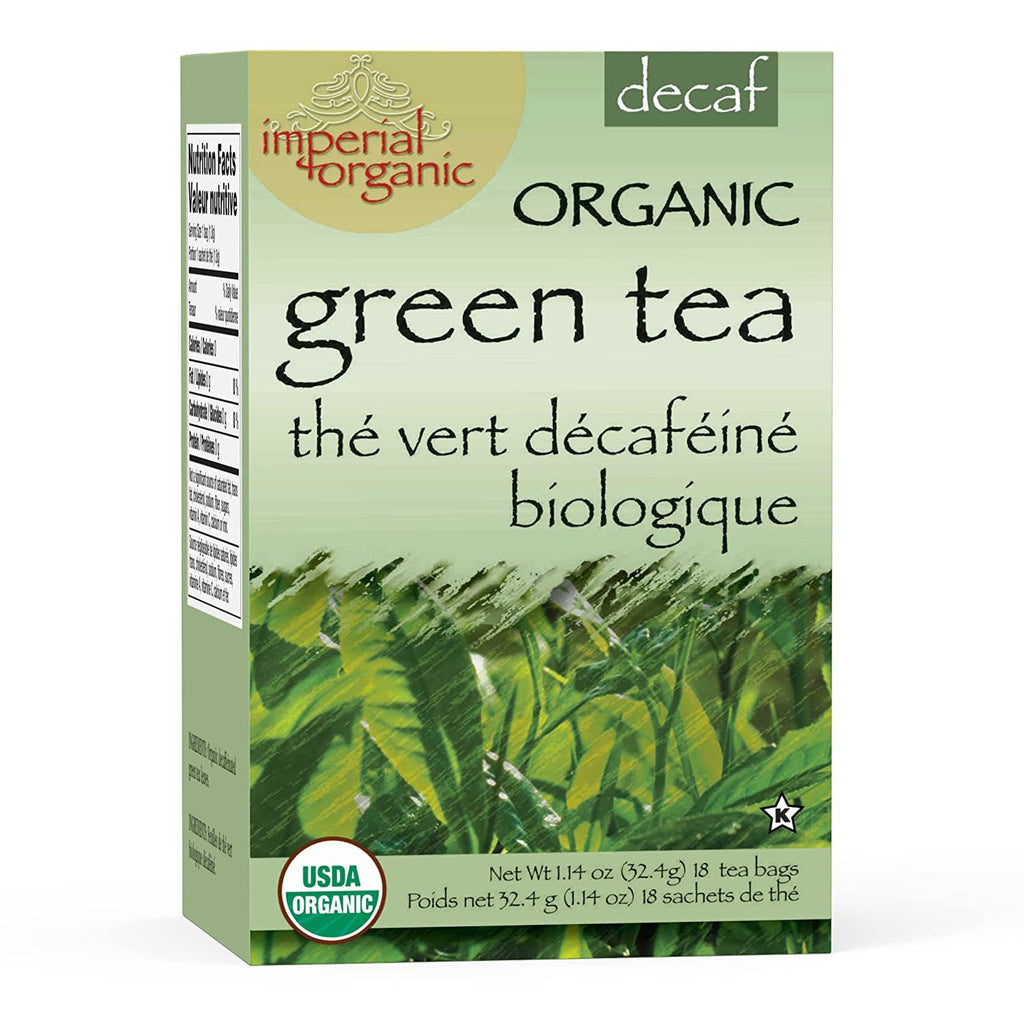 Uncle Lee's Tea Organic Imperial Decaffeinated Green Tea - 18 Bags,UNCLE LEE'S TEA,OxKom