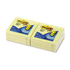 Pop-Up Note Refills, 3 x 3, Canary Yellow, Lined,,3M,OxKom
